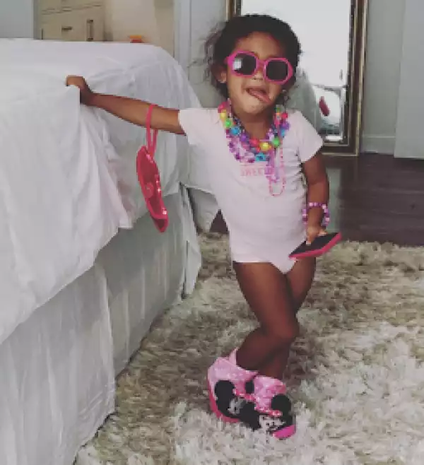 Chris Brown shares adorable photo of his daughter Royalty